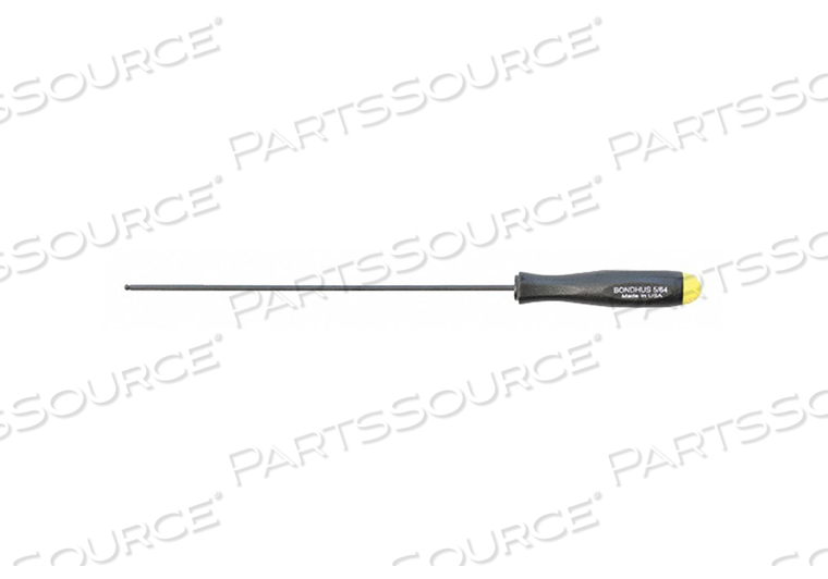 BALL END SCREWDRIVER LONG 5/64IN 
