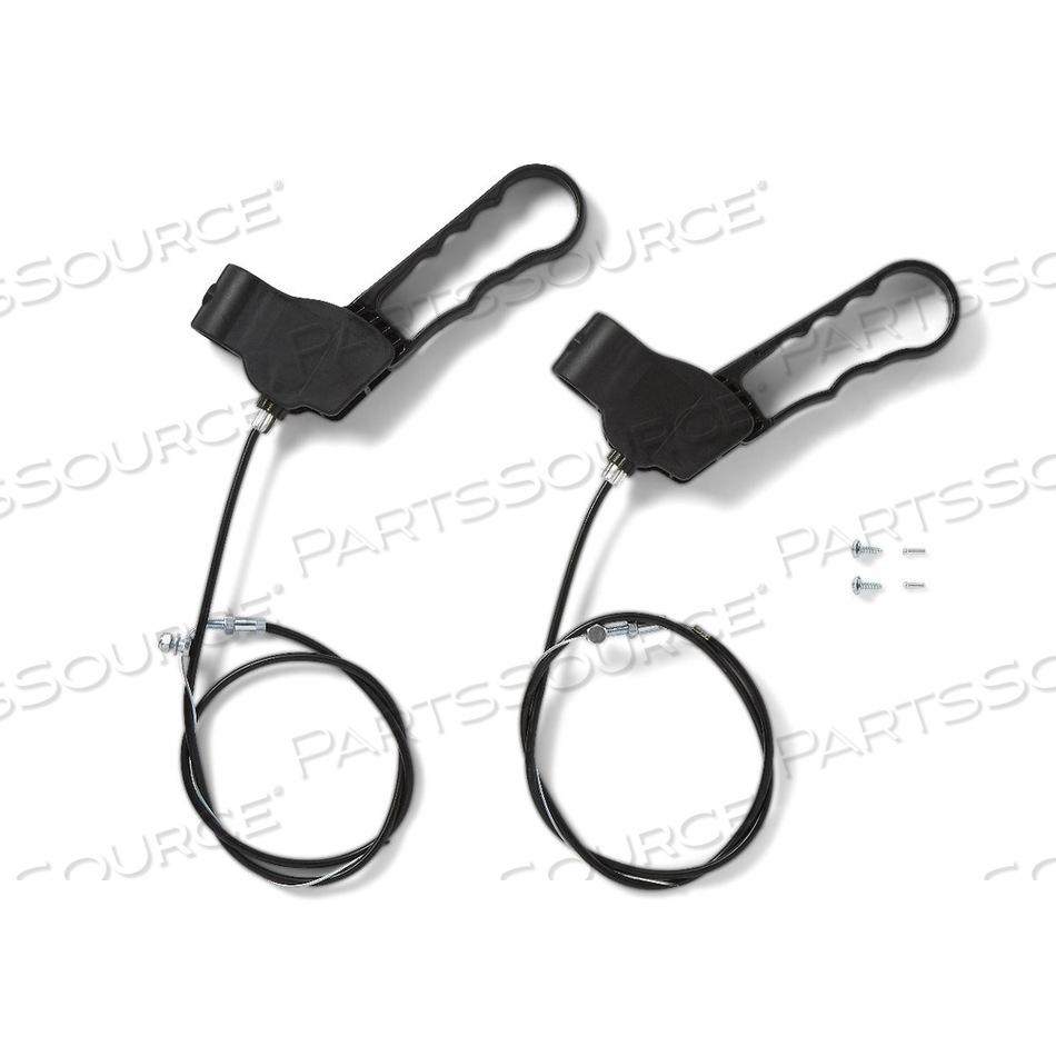 BRAKE UPPER HANDLE ASSEMBLY FOR FREEDOM PLUS LIGHTWEIGHT BARIATRIC TRANSPORT CHAIR by Medline Industries, Inc.