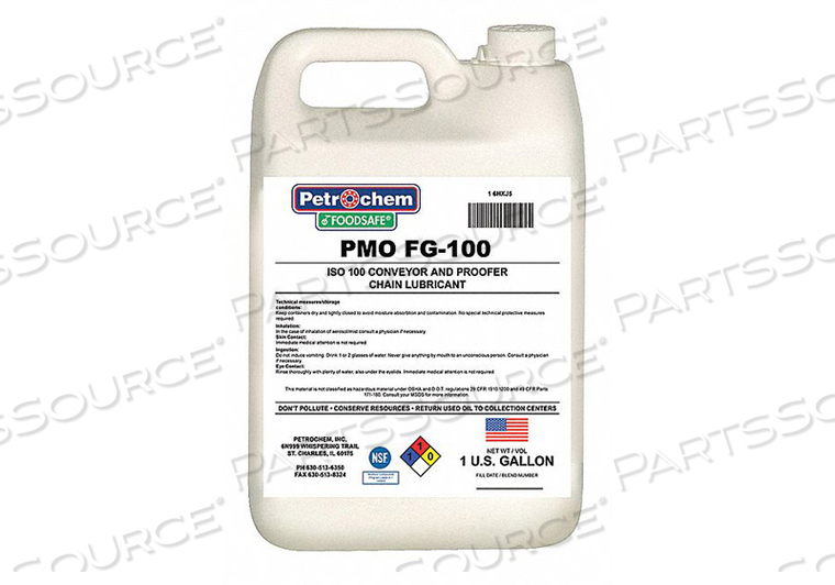 FOOD GRADE PROOFER CHAIN LUBE 1 GAL. by Petrochem FOOD GRADE PROOFER CHAIN LUBE 1 GAL. by Petrochem