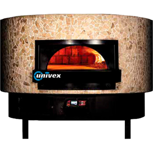 ROTATING DECK DOME OVEN, ROUND TOP & 47" INSIDE DECK, GAS, 92500BTU,208/240V, DIGITAL CONTROL by Univex Corp