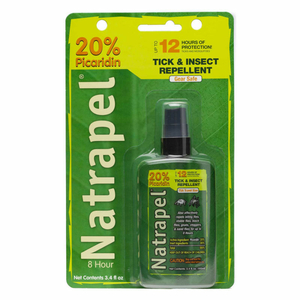 NATRAPEL DEET FREE MOSQUITO, TICK AND INSECT REPELLENT, 3.4 OZ. PUMP SPRAY by Tender Corporation