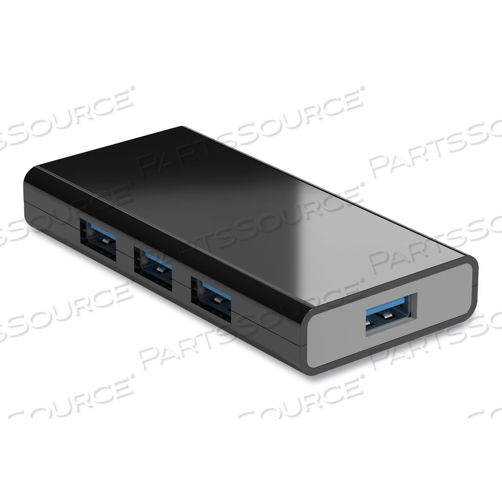 USB 3.0 HUB, 7 PORTS, BLACK 