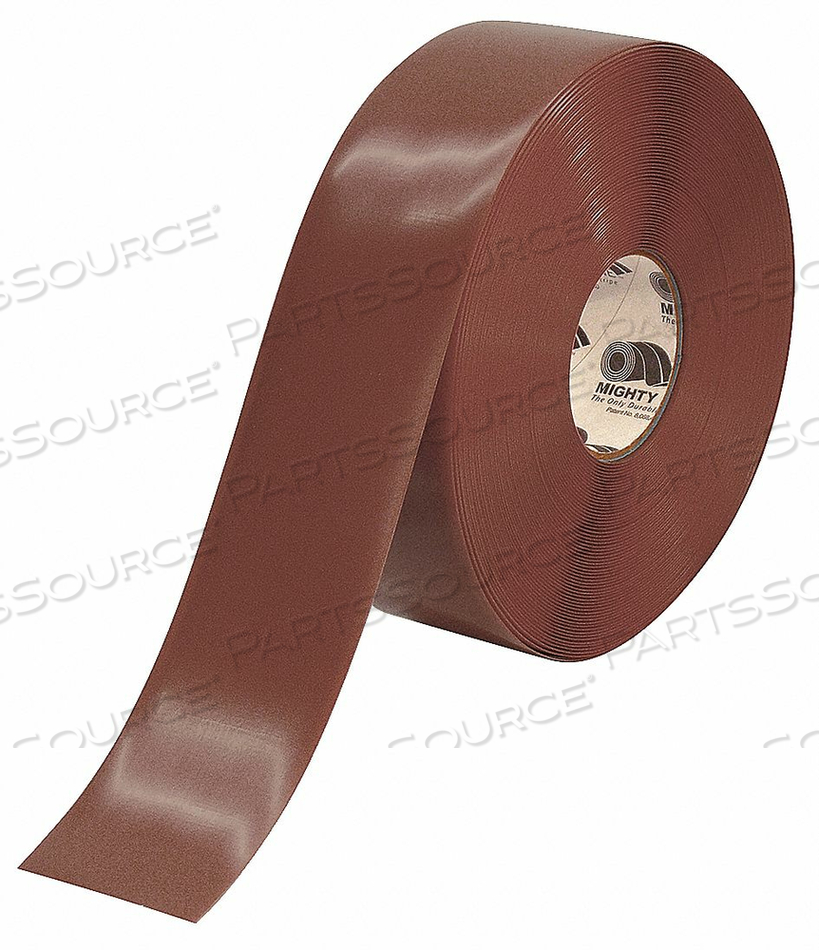 H7546 INDUSTRIAL FLOOR TAPE ROLL BROWN VINYL by Mighty Line H7546 INDUSTRIAL FLOOR TAPE ROLL BROWN VINYL by Mighty Line