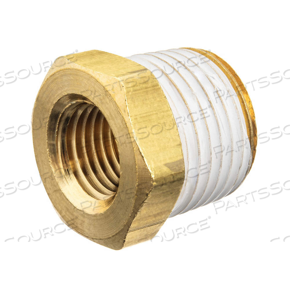 HEX BUSHING, BRASS, 2 IN X 1 1/2 IN FITTING PIPE SIZE, MALE NPT X FEMALE NPT, CLASS 125 by Approved Vendor HEX BUSHING, BRASS, 2 IN X 1 1/2 IN FITTING PIPE SIZE, MALE NPT X FEMALE NPT, CLASS 125 by Approved Vendor