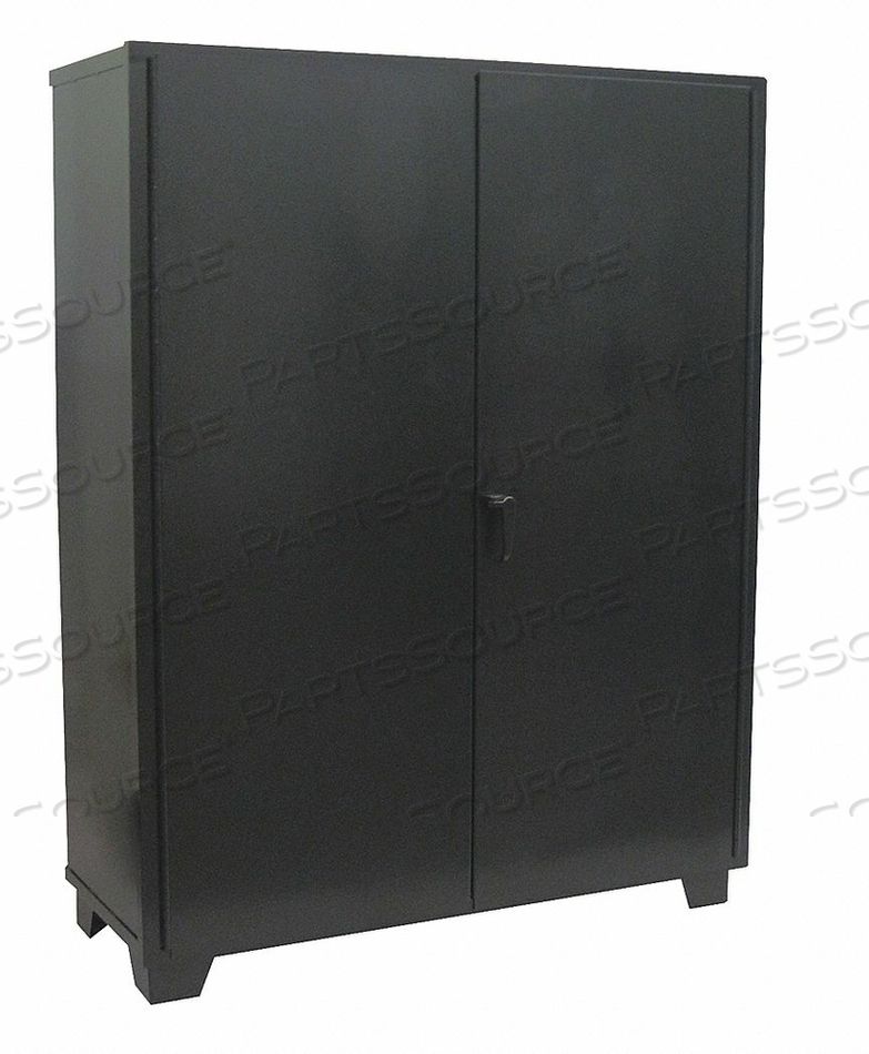 SHELVING CABINET 78 H 48 W BLACK by Jamco