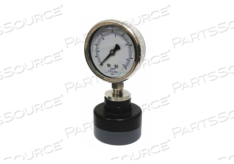 PRESSURE GAUGE 1/4 FNPT 0 TO 200 PSI by Kodiak Controls