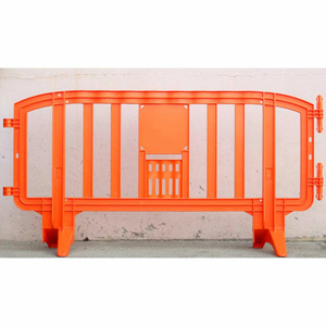 MOVIT PLASTIC BARRICADE EXTENSION, INTERLOCKING, ORANGE by Mlr International