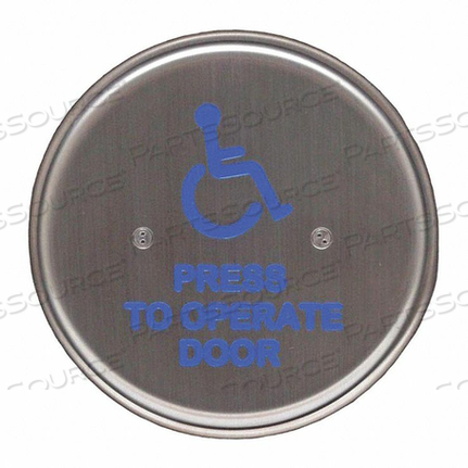 PRESS WALL PLATE SURFACE MOUNT SS by MS Sedco PRESS WALL PLATE SURFACE MOUNT SS by MS Sedco