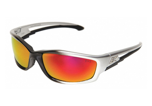 SAFETY GLASSES AQUA PRECISION RED MIRROR by Edge Eyewear