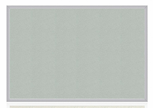 BULLETIN BOARD 96-1/2 IN W SILVER by Ghent