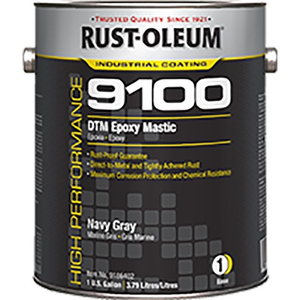 9186402 RUST-OLEUM 9100 COATING, 1 GAL, NAVY GRAY, GLOSS, HIGH PERFORMANCE by Rust-Oleum