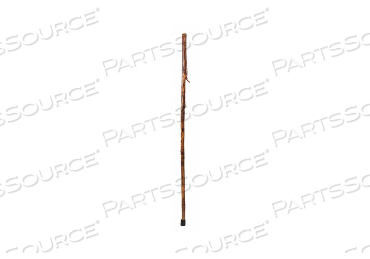 WALKING STICK, STANDARD SINGLE BASE, HICKORY, 55IN LENGTH, RUSTIC DESIGN by Brazos Walking Sticks WALKING STICK, STANDARD SINGLE BASE, HICKORY, 55IN LENGTH, RUSTIC DESIGN by Brazos Walking Sticks