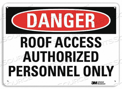 DANGER SIGN 4 HOLE MOUNT 10IN W X 7IN H by Lyle Signs Inc. DANGER SIGN 4 HOLE MOUNT 10IN W X 7IN H by Lyle Signs Inc.