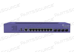 EXTREMESWITCHING X435-8P-4S, SWITCH, MANAGED, 8 X 10/100/1000 (POE+) + 4 X SFP (MINI-GBIC) (UPLINK), RACK-MOUNTABLE, POE+ (124 W) by Extreme Network EXTREMESWITCHING X435-8P-4S, SWITCH, MANAGED, 8 X 10/100/1000 (POE+) + 4 X SFP (MINI-GBIC) (UPLINK), RACK-MOUNTABLE, POE+ (124 W) by Extreme Network