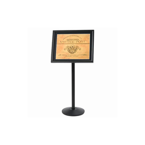 SMALL MENU AND POSTER HOLDER BLACK - 24"W X 20"H by Aarco Products