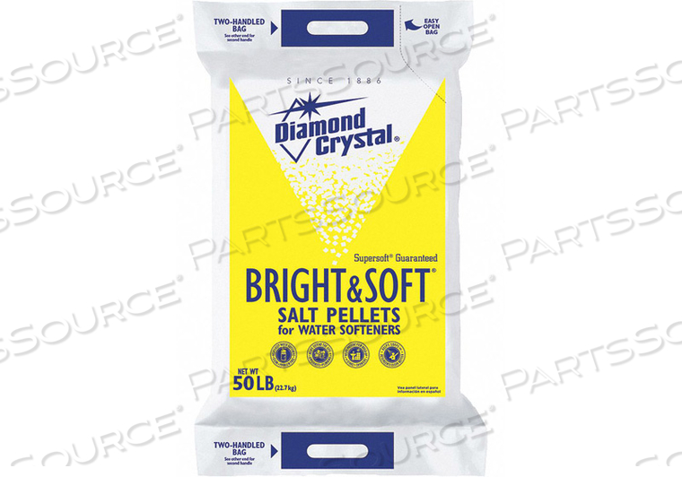 WATER SOFTENER SALT SODIUM CHLORIDE by Diamond Crystal
