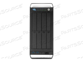 OWC THUNDERBAY FLEX 8, SOLID STATE / HARD DRIVE ARRAY, 0 GB, 8 BAYS, THUNDERBOLT 3 (EXTERNAL) by Other World Computing OWC THUNDERBAY FLEX 8, SOLID STATE / HARD DRIVE ARRAY, 0 GB, 8 BAYS, THUNDERBOLT 3 (EXTERNAL) by Other World Computing