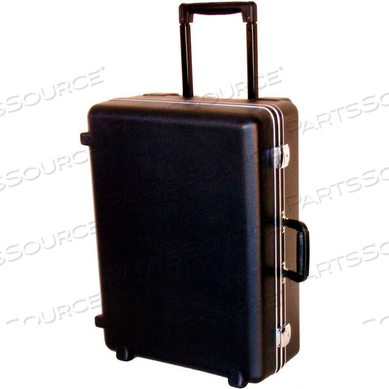 WHEELED CASE FOAM FILLED 696 WHEELER CARRYING CASE - 22"L X 17"W X 10"H, BLACK by Case Design Corporation