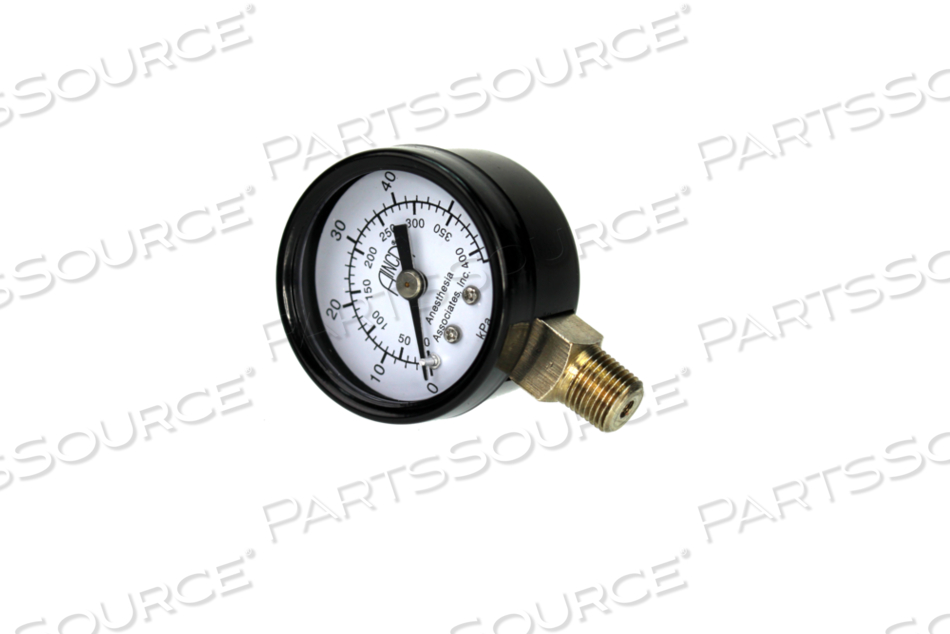 VENTILATOR REPLACEMENT PRESSURE GAUGE - 1/8 IN by Anesthesia Associates
