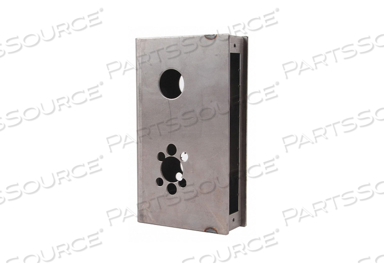 WELDABLE GATE BOX SILVER 2-3/8 W by Keedex