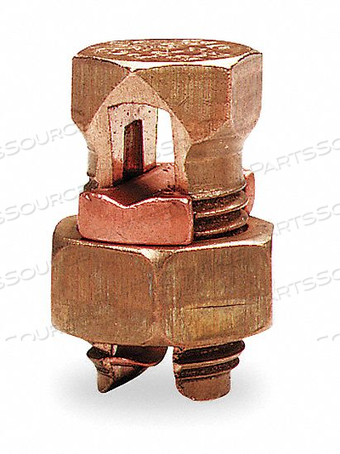 CONNECTOR, SPLIT-BOLT, BRONZE ALLOY, 6 SOL. TO 8 SOL. by ABB, Inc. 