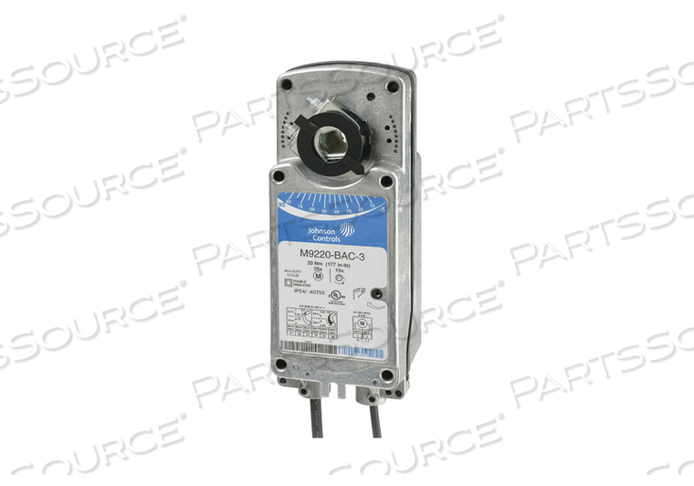 24V S/R PROP ACTR 177INLB by Johnson Controls