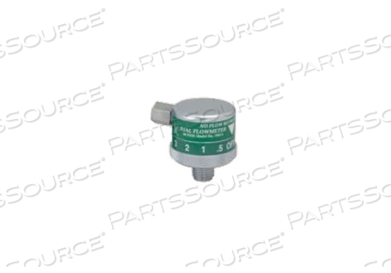 DIAL FLOWMETER, 0 TO 15 LPM, 50 PSI, OXYGEN, 70 DEG F by Precision Medical, Inc. DIAL FLOWMETER, 0 TO 15 LPM, 50 PSI, OXYGEN, 70 DEG F by Precision Medical, Inc.