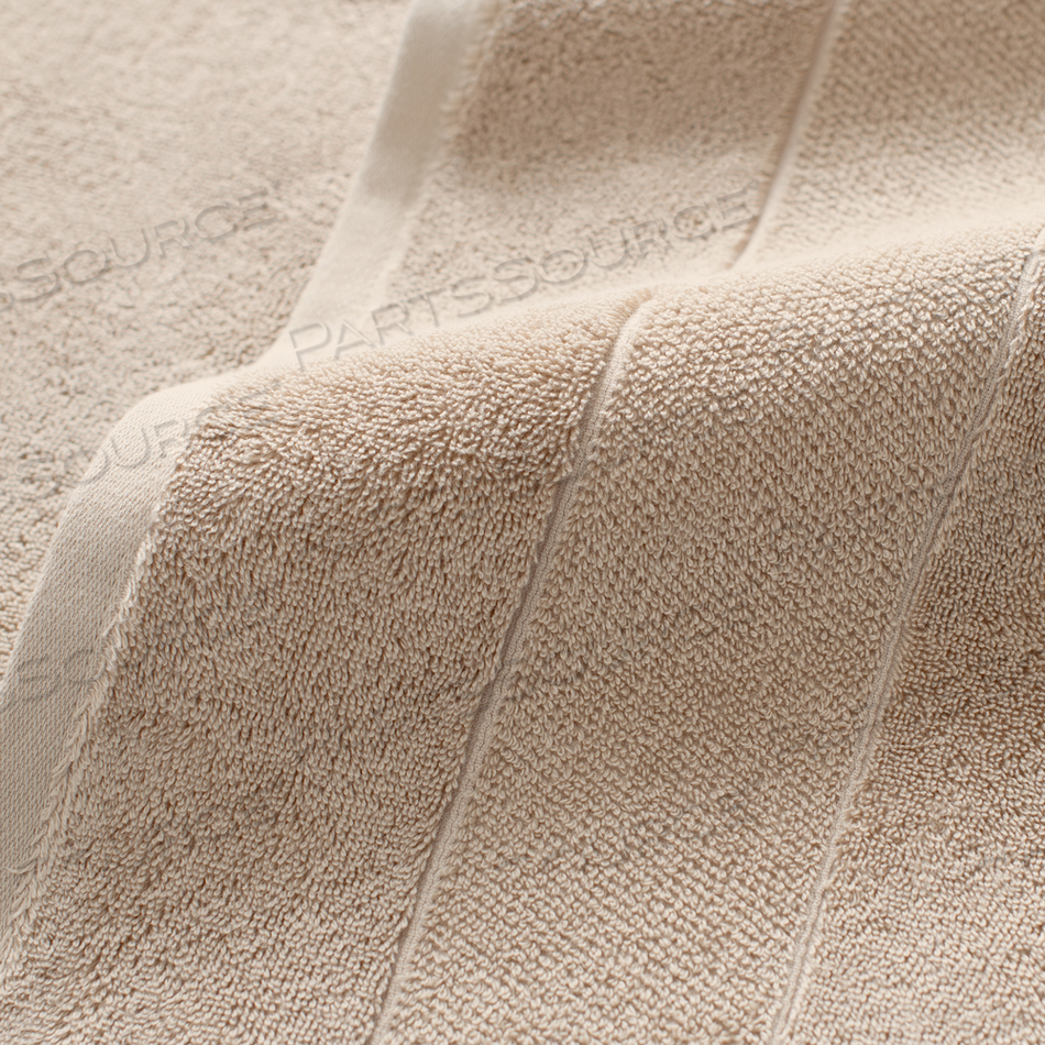 ASTON & ARDEN TURKISH SOLID HUMMUS BATH TOWELS by Monarch Brands Inc.