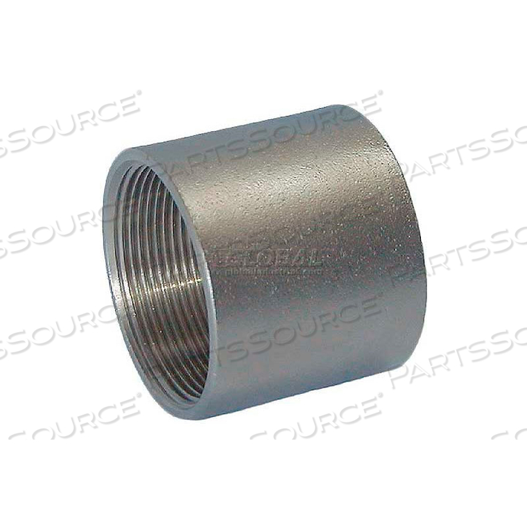 SS304-64014 1-1/2" CLASS 150, COUPLING, STAINLESS STEEL 304 by Trenton Pipe Nipple Co. LLC SS304-64014 1-1/2" CLASS 150, COUPLING, STAINLESS STEEL 304 by Trenton Pipe Nipple Co. LLC