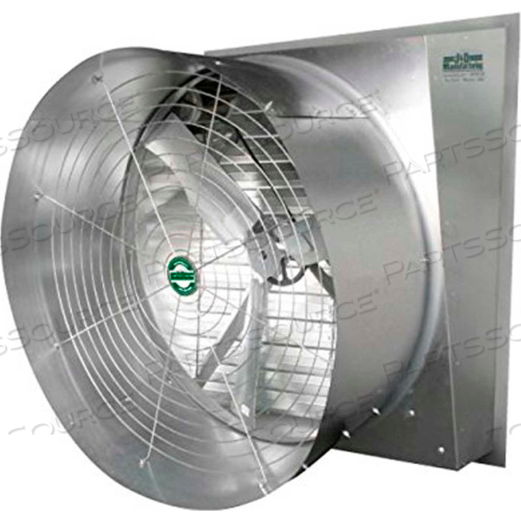 36" TYPHOON EXHAUST SLANT WALL DIRECT DRIVE WITH CONE by J & D Manufacturing 36" TYPHOON EXHAUST SLANT WALL DIRECT DRIVE WITH CONE by J & D Manufacturing