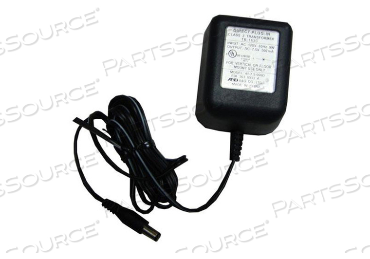 POWER ADAPTER 7.5 VOLT 500 MAH by A&D ENGINEERING