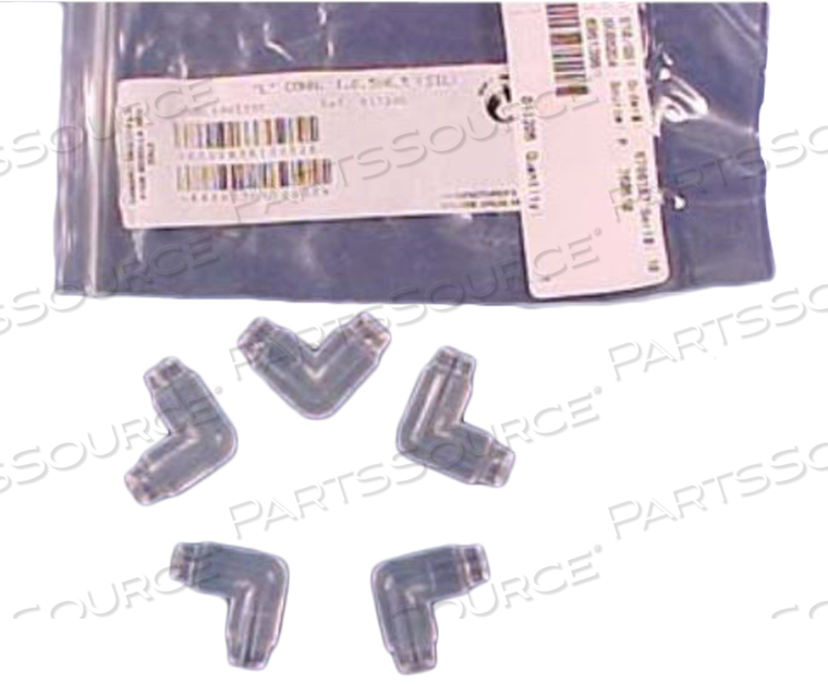 TYPE L CONNECTOR, SILICONE 5 MM X 6.5 MM ID by Baxter Healthcare Corp.