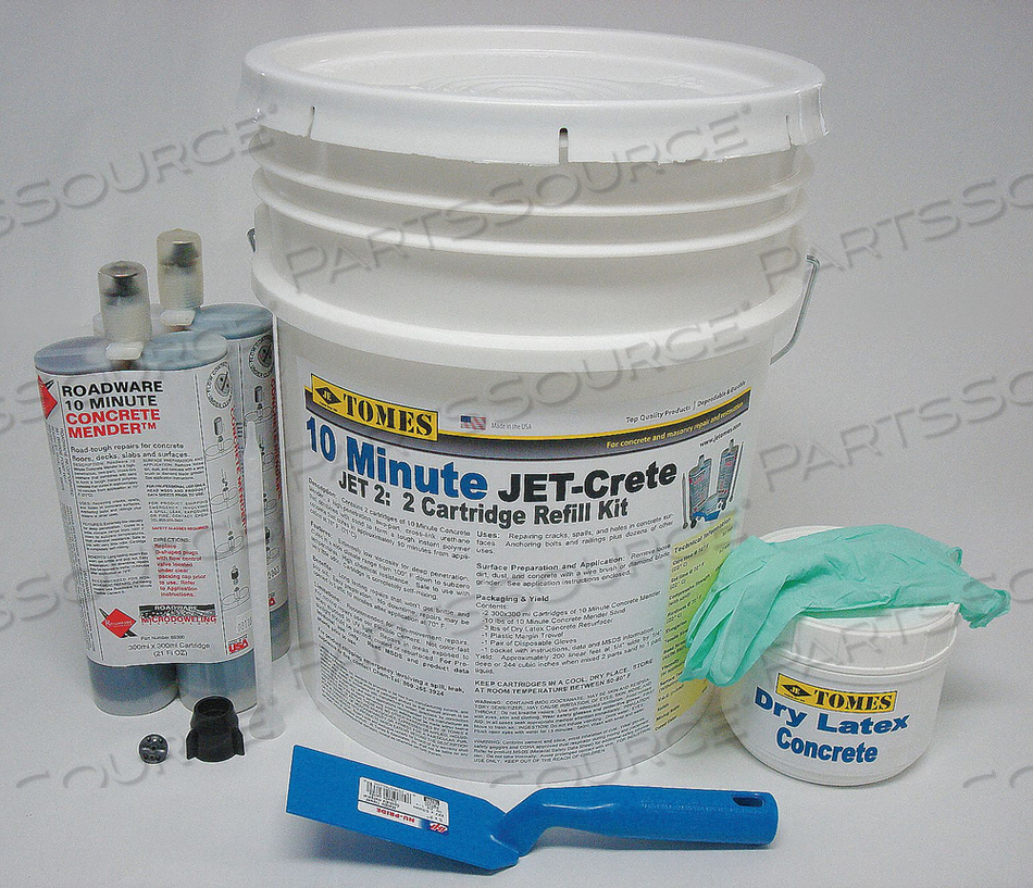 CRACK REPAIR 2 CARTRIDGE KIT PAIL by JE Tomes CRACK REPAIR 2 CARTRIDGE KIT PAIL by JE Tomes