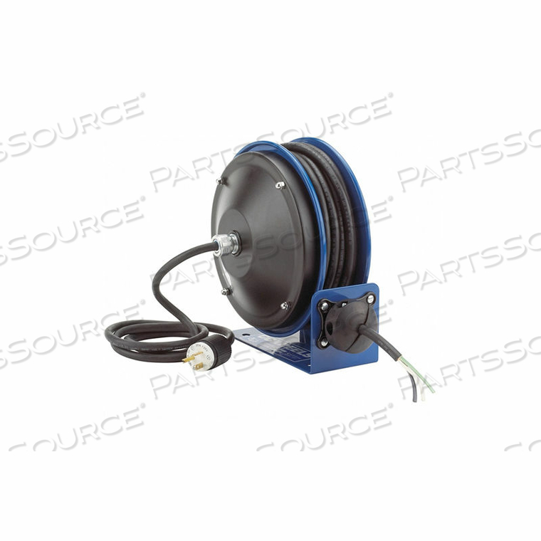 COMPACT EFFICIENT HEAVY DUTY POWER CORD REEL W/ NO ACCESSORY, 16 GA. by Coxreels COMPACT EFFICIENT HEAVY DUTY POWER CORD REEL W/ NO ACCESSORY, 16 GA. by Coxreels