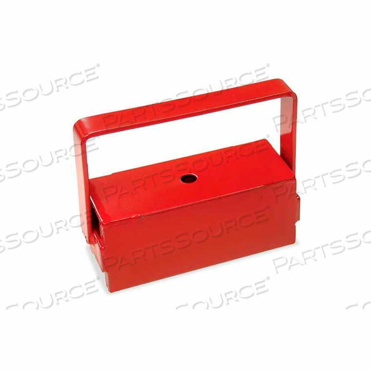 POWERFUL HANDLE MAGNET 225 LB. PULL, RED - MIN. QTY. 2 by Master Magnetics, Inc. (The Magnet Source) POWERFUL HANDLE MAGNET 225 LB. PULL, RED - MIN. QTY. 2 by Master Magnetics, Inc. (The Magnet Source)