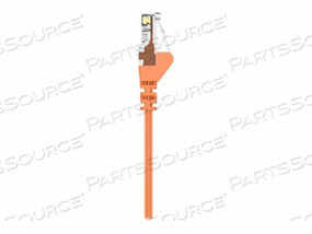 7FT CAT6 SNAGLESS PATCH CABLE, UTP, ORANGE PVC JACKET, 23AWG, 50 MICRON, GOLD PL by Belkin