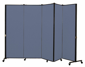 PORTABLE ROOM DIVIDER 9FT 5IN W LAKE by Screenflex