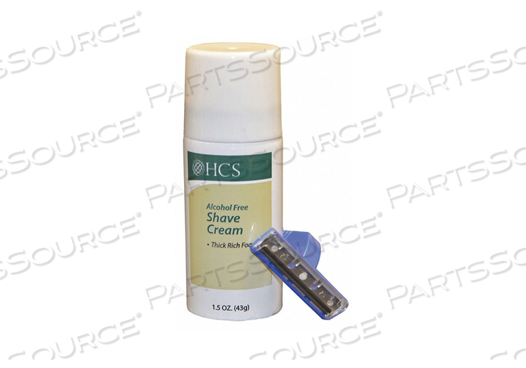 SHAVING CREAM CAN 1.5 OZ. PK144 by HCS SHAVING CREAM CAN 1.5 OZ. PK144 by HCS