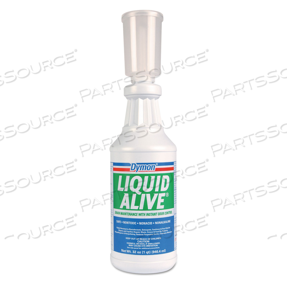 LIQUID ALIVE ENZYME PRODUCING BACTERIA, 32 OZ. BOTTLE by Dymon LIQUID ALIVE ENZYME PRODUCING BACTERIA, 32 OZ. BOTTLE by Dymon