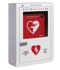 22.5 H X 16 W X 6IN D WALL SURFACE MOUNTED AED CABINET by Philips