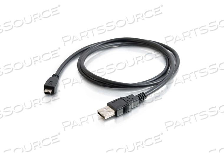 3.3FT USB 2.0 A MALE - MINI-B MALE CABLE - BLACK by Legrand AV (C2G)