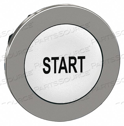 PUSHBUTTON HEAD BLACK WHITE 30MM by APC / American Power Conversion