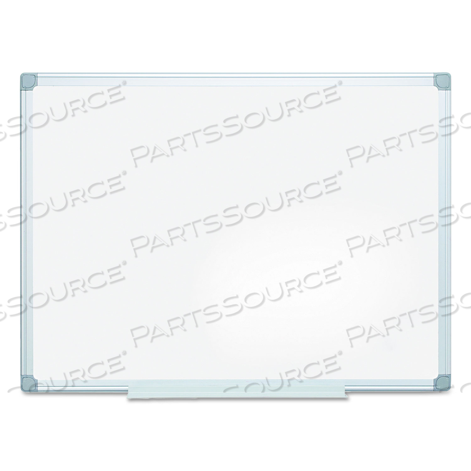 EARTH EASY-CLEAN DRY ERASE BOARD, WHITE/SILVER, 36X48 by MasterVision EARTH EASY-CLEAN DRY ERASE BOARD, WHITE/SILVER, 36X48 by MasterVision