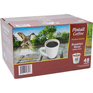 BREAKFAST BLEND, MEDIUM ROAST, 0.53 OZ., 48 K-CUPS/BOX by Pintail Coffee, Inc.