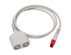 HEALTHCARE 4 FT TRULINK DUAL PRESSURE CABLE by Spacelabs Healthcare