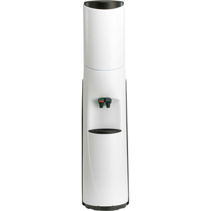 AQUAVERVE BOTTLELESS PACIFIK MODEL COMMERCIAL HOT/COLD WATER COOLER W/ FILTR - WHITE W/ BLACK TRIM by Elite Holdings Group