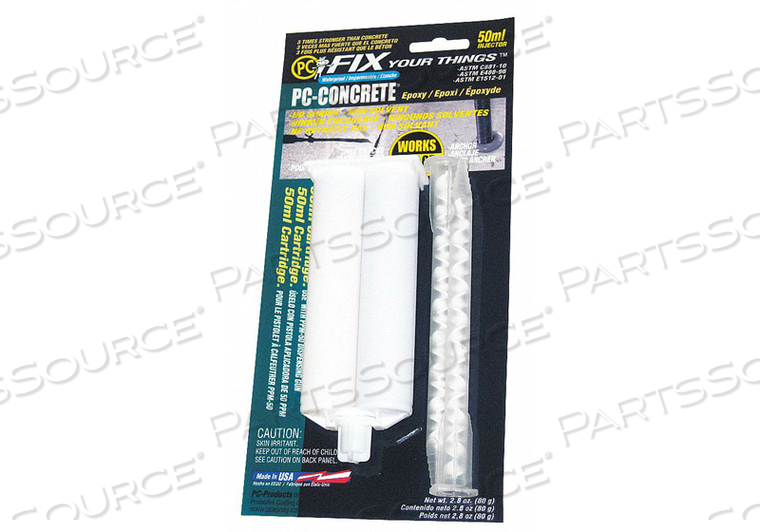 EPOXY INJECTABLE ANCHORING 2.8 OZ. GRAY by PC Products