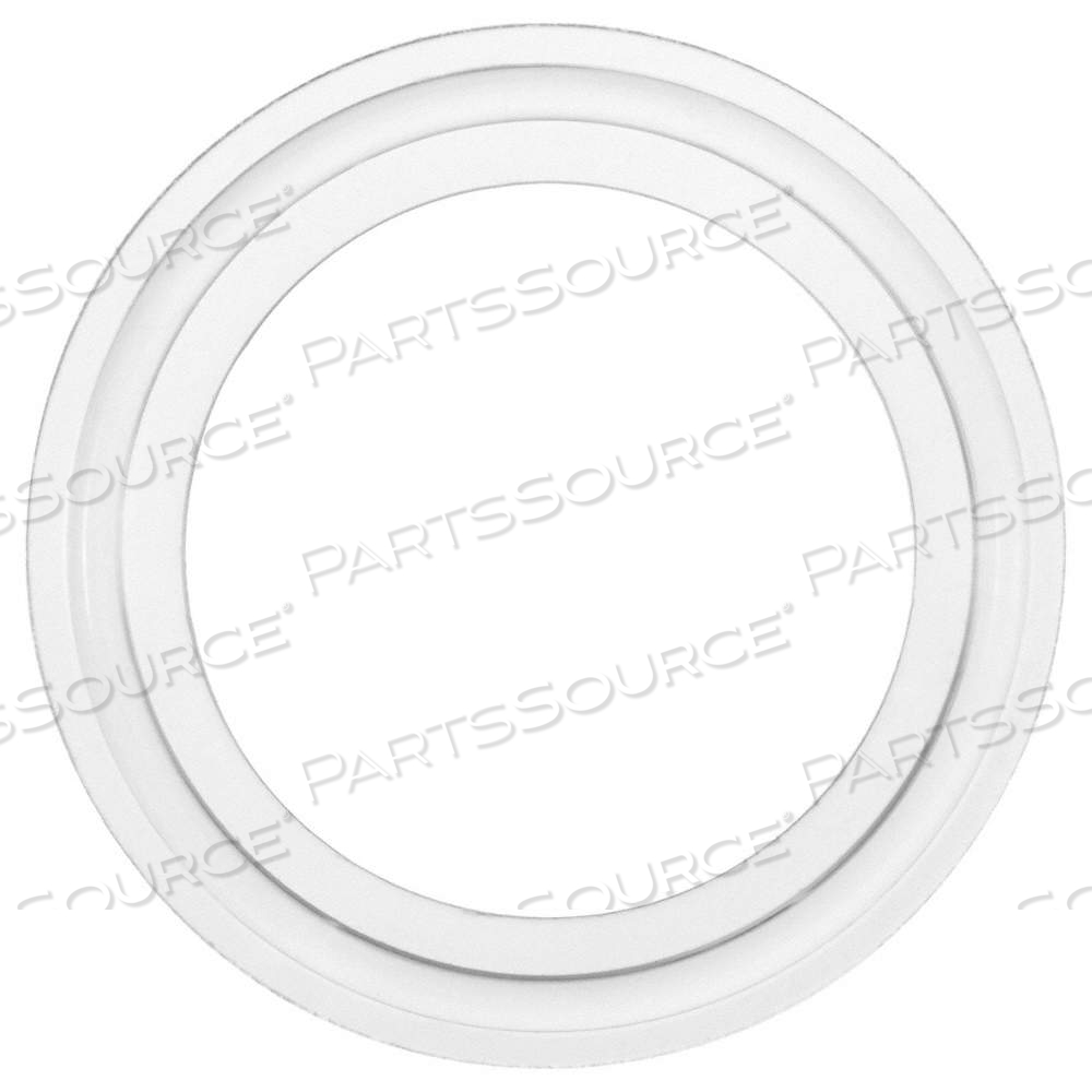 SANITARY GASKET, SILICONE, TRI-CLAMP, STD STYLE, FOR 2 1/2 IN TUBE by USA Sealing, Inc SANITARY GASKET, SILICONE, TRI-CLAMP, STD STYLE, FOR 2 1/2 IN TUBE by USA Sealing, Inc