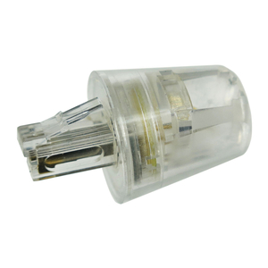 TWISSTOP ROTATING PHONE CORD DETANGLER, CLEAR by Softalk TWISSTOP ROTATING PHONE CORD DETANGLER, CLEAR by Softalk