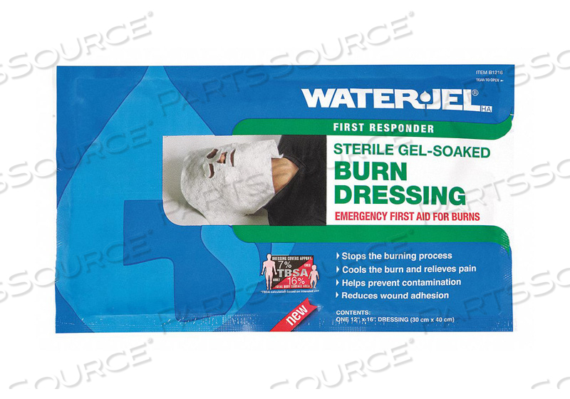 BURN FACE DRESSING PK10 by Water-Jel Technologies